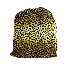 Leopard Version 2 Drawstring Pouch (xxl) by dressshop