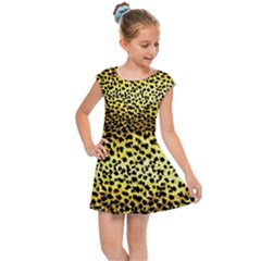 Leopard Version 2 Kids Cap Sleeve Dress by dressshop