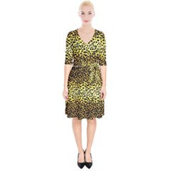 Leopard Version 2 Wrap Up Cocktail Dress by dressshop