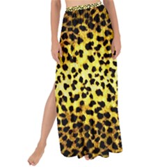 Leopard Version 2 Maxi Chiffon Tie-up Sarong by dressshop