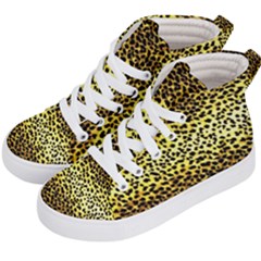 Leopard Version 2 Kid s Hi-top Skate Sneakers by dressshop