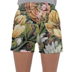 Grandma s Vintage Floral Couch Sleepwear Shorts by dressshop