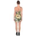 Grandma s vintage floral Couch One Soulder Bodycon Dress View2