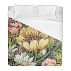 Retro Vintage Floral Duvet Cover (full/ Double Size) by dressshop