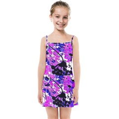 Floral Abstract Kids Summer Sun Dress by dressshop