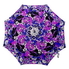 Floral Legging Floral Rug Hook Handle Umbrellas (small) by dressshop