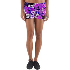 Floral Legging Floral Rug Yoga Shorts by dressshop