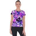 Floral Legging Floral Rug Short Sleeve Sports Top  View1