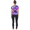 Floral Legging Floral Rug Short Sleeve Sports Top  View2