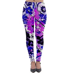 Floral Legging Floral Rug Lightweight Velour Leggings by dressshop