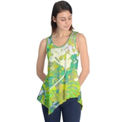 Floral 1 Abstract Sleeveless Tunic by dressshop