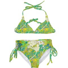 Floral 1 Abstract Kids  Classic Bikini Set by dressshop