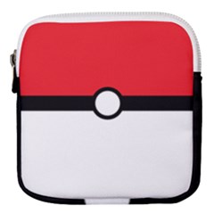 Poke Ball Mini Square Pouch by raeraeshescrafty