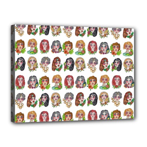 All The Pretty Ladies Canvas 16  X 12  (stretched) by ArtByAng