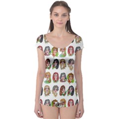 All The Pretty Ladies Boyleg Leotard 