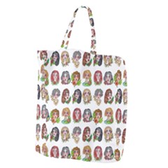 All The Pretty Ladies Giant Grocery Tote