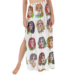 All The Pretty Ladies Maxi Chiffon Tie-up Sarong by ArtByAng