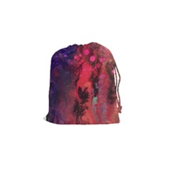 Desert Dreaming Drawstring Pouch (small) by ArtByAng