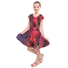 Desert Dreaming Kids  Short Sleeve Dress by ArtByAng