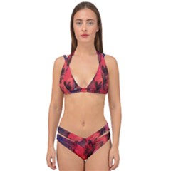 Desert Dreaming Double Strap Halter Bikini Set by ArtByAng