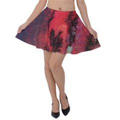 Desert Dreaming Velvet Skater Skirt by ArtByAng