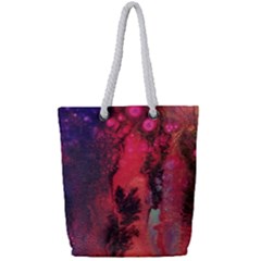 Desert Dreaming Full Print Rope Handle Tote (small) by ArtByAng