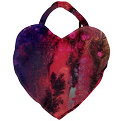 Desert Dreaming Giant Heart Shaped Tote by ArtByAng