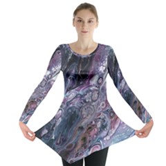 Planetary Long Sleeve Tunic  by ArtByAng