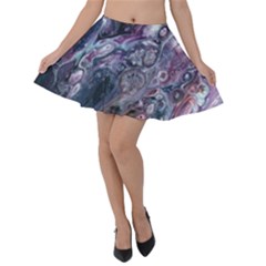 Planetary Velvet Skater Skirt by ArtByAng