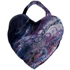 Planetary Giant Heart Shaped Tote by ArtByAng