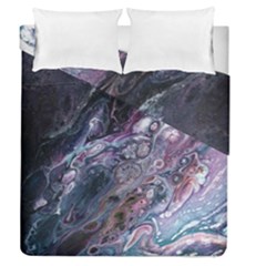 Planetary Duvet Cover Double Side (queen Size) by ArtByAng