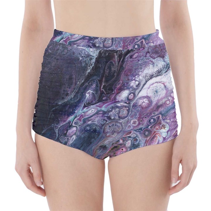 Planetary High-Waisted Bikini Bottoms