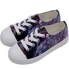 Planetary Kids  Low Top Canvas Sneakers by ArtByAng