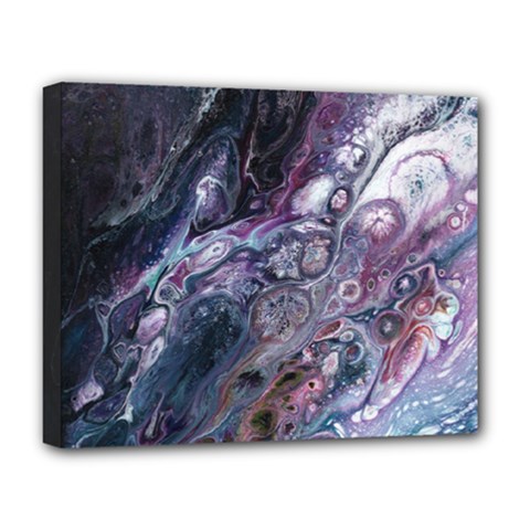 Planetary Deluxe Canvas 20  X 16  (stretched) by ArtByAng