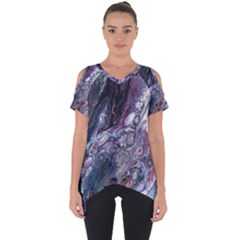 Planetary Cut Out Side Drop Tee by ArtByAng