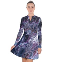 Planetary Long Sleeve Panel Dress by ArtByAng