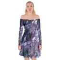 Planetary Off Shoulder Skater Dress View1