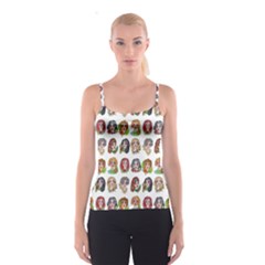 All The Petty Ladies Spaghetti Strap Top by ArtByAng