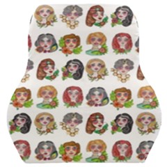 All The Petty Ladies Car Seat Back Cushion  by ArtByAng