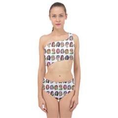 All The Petty Ladies Spliced Up Two Piece Swimsuit by ArtByAng