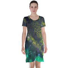 Deep In The Reef Short Sleeve Nightdress by ArtByAng