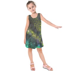 Deep In The Reef Kids  Sleeveless Dress by ArtByAng