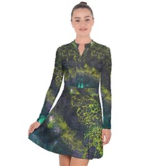 Deep In The Reef Long Sleeve Panel Dress by ArtByAng