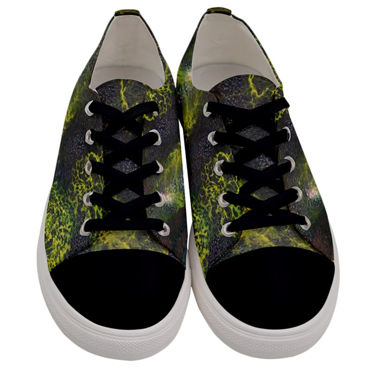 Deep in the Reef Men s Low Top Canvas Sneakers