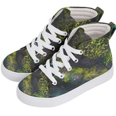 Deep In The Reef Kid s Hi-top Skate Sneakers by ArtByAng