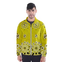 Grunge Yellow Bandana Windbreaker (men) by dressshop