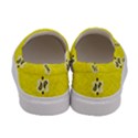 Grunge Yellow Bandana Women s Canvas Slip Ons View4