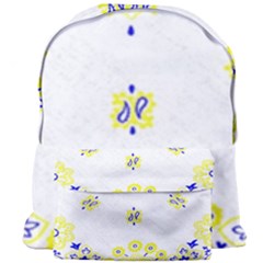 Faded Yellow Bandana Giant Full Print Backpack by dressshop