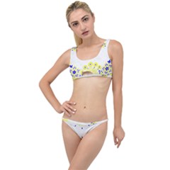 Faded Yellow Bandana The Little Details Bikini Set by dressshop