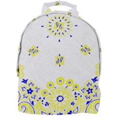 Faded Yellow Bandana Mini Full Print Backpack by dressshop